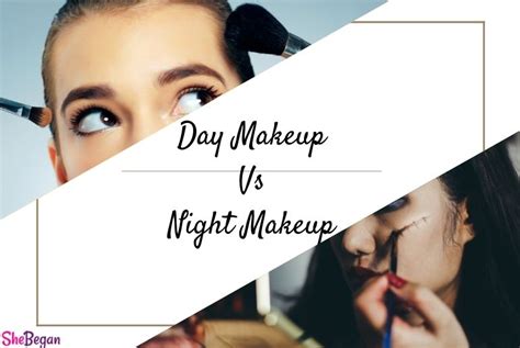 Difference Between Day Makeup And Night Makeup Saubhaya Makeup