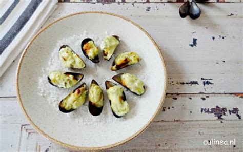 Heerlijke Mosselrecepten Gegratineerde Mosselen Met Kerrie En Wasabi