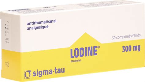 Lodine Filmtabletten 300mg 30 Stück in der Adler Apotheke