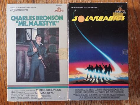 Solar Babies MR Majestyk VHS MGM Coffin Box Double Pack Etsy