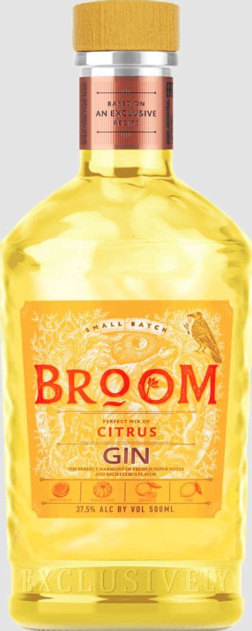 Джин Broom Citrus - «Можно пить просто так в чистом виде» | отзывы