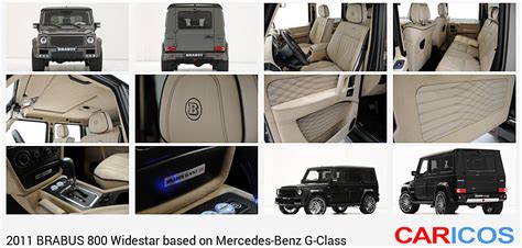 Brabus 800 Widestar Based On Mercedes Benz G Class 2011my