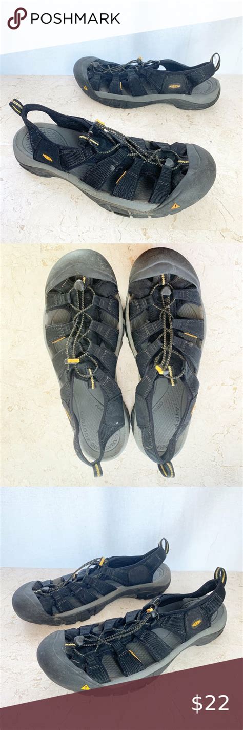 Keen Mens 16 Water Shoes Sandals Black Scuba Web | Black sandals, Water ...