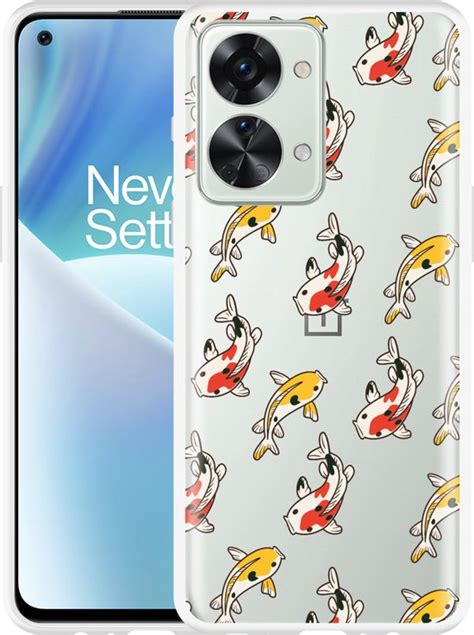 Cazy Hoesje Geschikt Voor OnePlus Nord 2T Koi Fish Bol