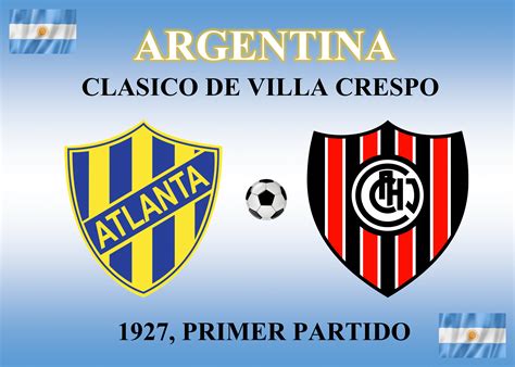 1927, Argentina (1er CLASICO DE VILLA CRESPO), Club Atlético Atlanta