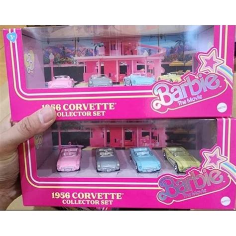 Jual Hot Wheels Diorama Barbie The Movie Colector Set The Movie Corvette Shopee Indonesia