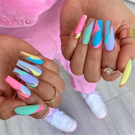 Simple And Cute Easter Nail Art Designs Trendy Nails Long Acrylic