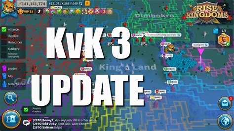 Kvk 3 Kings Land Update For 2329 With My Main Account In Rise Of Kingdoms Youtube