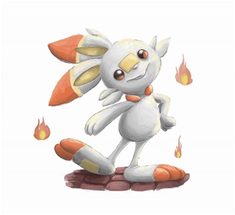 Scorbunny By Tyfogel On Deviantart