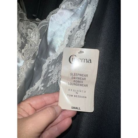 Cinema Etoile Intimates Sleepwear Vintage S Lingerie Teddy Bridal White Sheer Lace Cinema