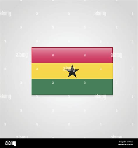 Flags Of Ghana Stock Vector Images Alamy