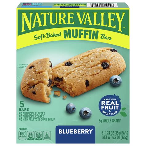 Nature Valley Muffin Bars Blueberry Main