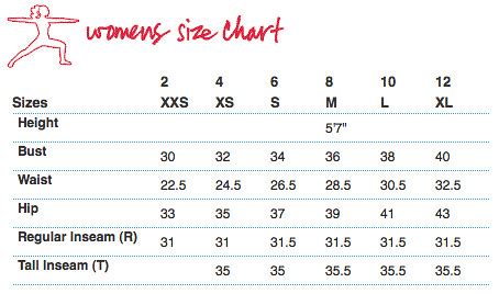 lululemon size chart reddit news