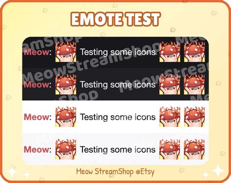 Twitch Emote Cute Mushroom Fire Rise Angry Mad Rage Emote Etsy