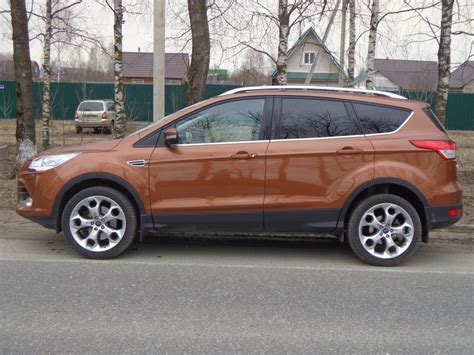 Летние диски R19 + резина 235-45-19 — Ford Kuga (2G), 1,6 л, 2013 года ...