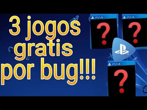 jogo gratis por bug no ps4 e ps5 e dando troféus jogos gratis para