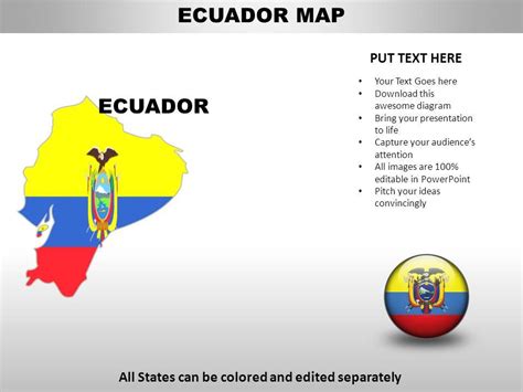 Ecuador Country Powerpoint Maps Powerpoint Presentation Templates