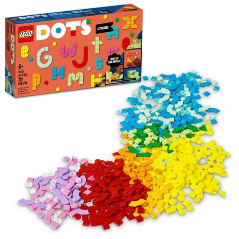 Lego Dots Lots Of Dots Lettering 41950 Diy Craft Kit Fun Alphabet To