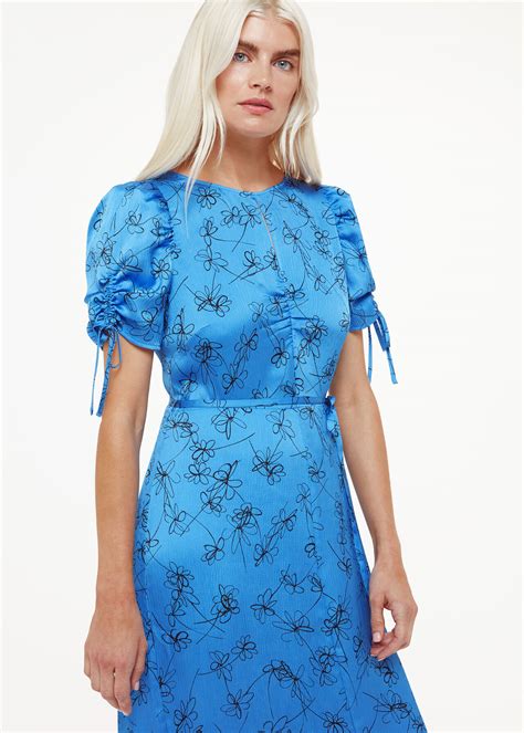 Bluemulti Aurelie Scribble Daisy Dress Whistles