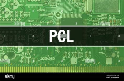 PCL with Technology Motherboard Digital. PCL and Computer Circuit Board ...