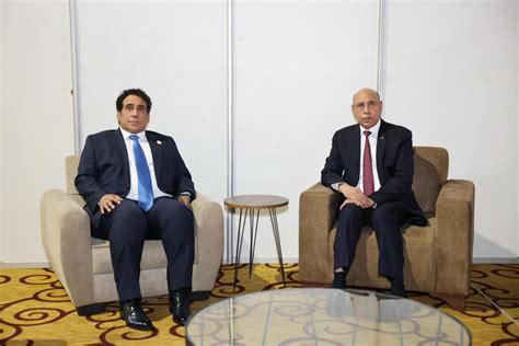 Libyan News Agency Al Menfi Meets With The Mauritanian President