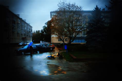 Дождь и зонтик... on Behance