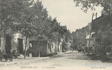 Cpa France Gr Sy Sur Aix La Grande Rue Savoie Autres