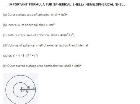 pls provide tge formula for finding surface area curved surface area ...