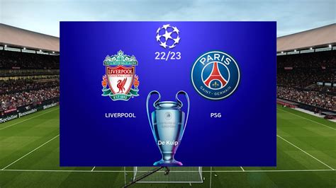 Liverpool Vs Paris Saint Germain Champions League Pes