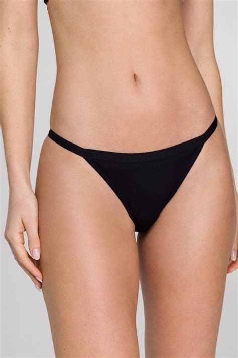 Calcinha String Em Viscose Sol Preto Jescri Lingerie De Qualidade E