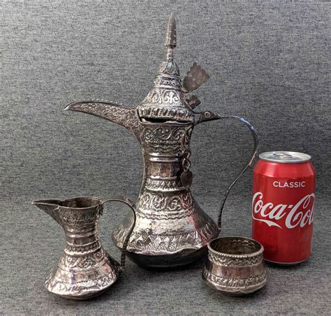 Antique silver Dallah set | Antiques Board