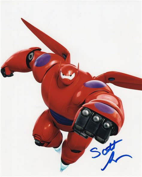 Scott Adsit signed Big Hero Six 6 Baymax 8x10 Photo w/COA #3 ...