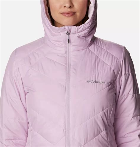 Womens Heavenly™ Long Hooded Jacket Columbia Sportswear