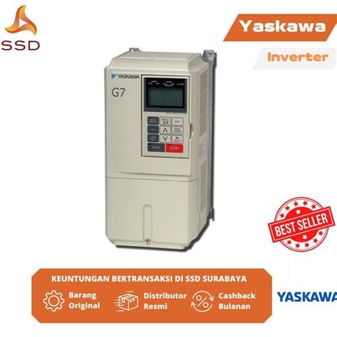 Jual Yaskawa Inverter G V Phase Kw Cimr G A P Jakarta