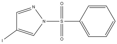 4 Iodo 1 Phenylsulfonyl 1H Pyrazole 95 CAS 121358 74 5 Chemsrc