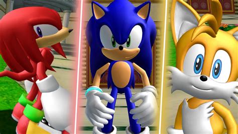 Sonic Adventure With Modern Hd Characters Youtube