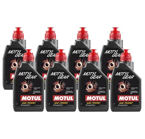 Motul MOTYLGEAR 75W90 8L Technosynthese Transmission Fluid Gear Oil