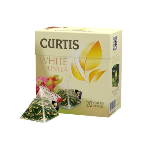 Чай Curtis White Bountea,белый, 20шт' - купить с доставкой по выгодным ...
