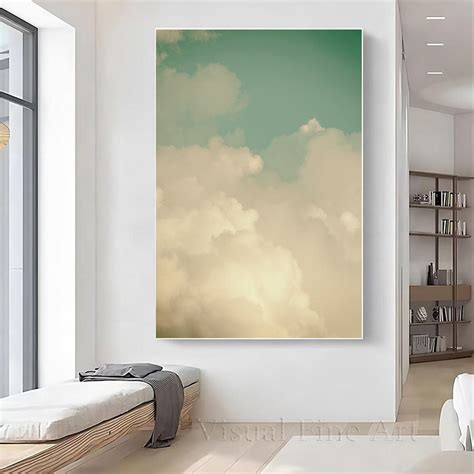 Sky and Clouds Cloud Art Print Large Canvas Art Dreaming - Etsy