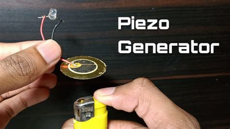 Free Energy Piezoelectric Generator Experiment By Creativeshivaji Youtube