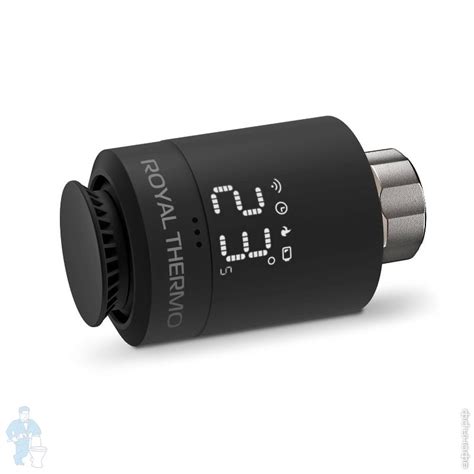 Термоголовка электронная Royal Thermo Smart Heat черная арт.RTE 77.001B ...