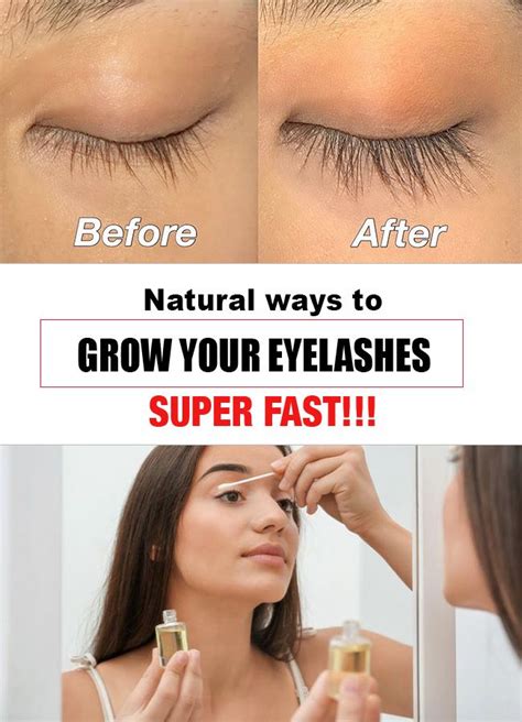 Natural Ways To Grow Your Eyelashes Super Fast How To Grow Eyelashes