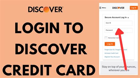 Discover Card Login How To Sign In To Discover Credit Card Account