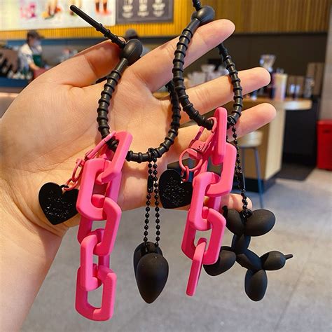 Jual Bag Charm Phone Case Charm Gantungan Hp Korean Blackpink Style