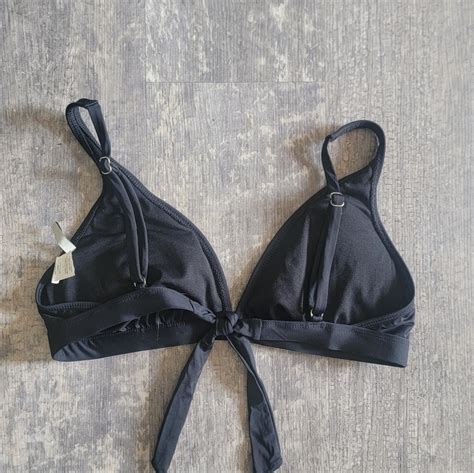 Cremieux Black Bikini Top Gem