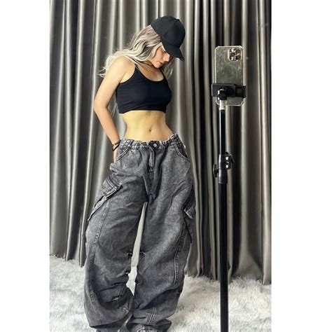 Hot H Nh Th T Qu N Cargo Jean Nam N X M M T I X O Ng R Ng Ch T L Ng Cao Phong C Ch Street