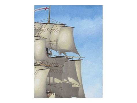 The Victory of 1765 Print | Victory Sailing Ship Print