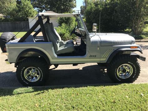 1985 Jeep Cj7 Laredo 4 2l Amc 258 Fuel Injected Restored Cj 7 Wrangler Nice Classic Jeep Cj