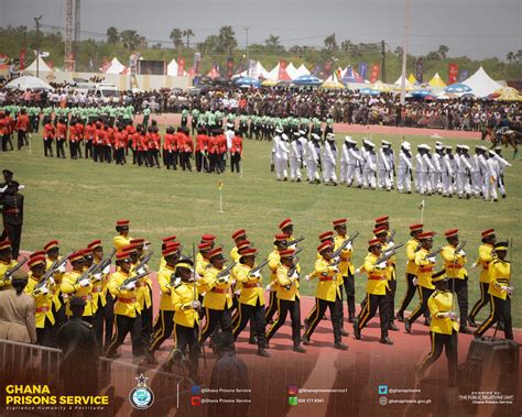 GHANA’S 66TH INDEPENDENCE DAY PARADE – Ghana Prisons Service