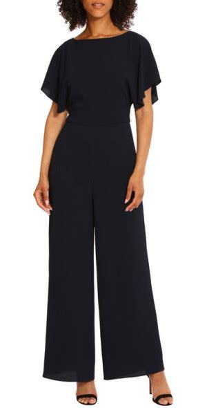 Maggy London Dolman Sleeve Wide Leg Jumpsuit In Navy Blazer At Nordstrom